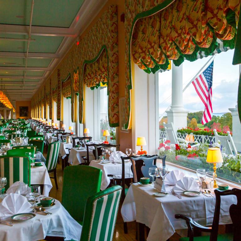 A wide view of the Main Dining Room